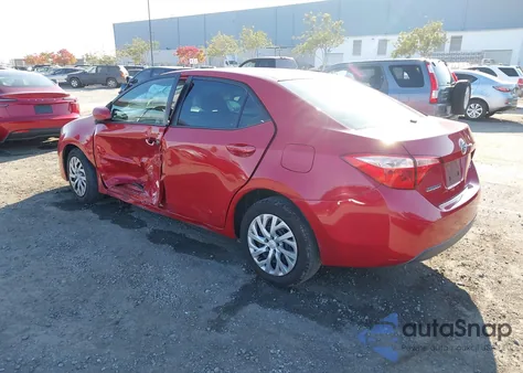 2017 Toyota Corolla Le из США, поврежденный, VIN 2T1BURHE4HC849454